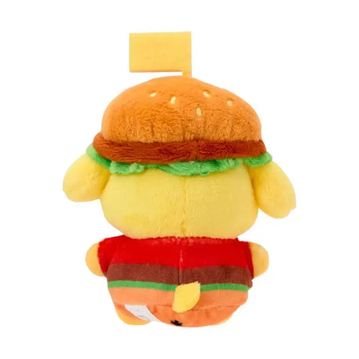 [BUNJANG] Sanrio Pompompurin Hamburger Mascot Charm / 산리오 신상 폼폼푸린 햄버거 마스코트