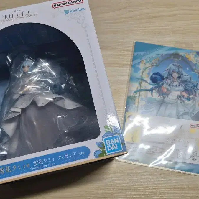 [BUNJANG] Yukihana Lamy 5th Generation Hololive Figure + Clear File Set / 홀로라이브 5기생 유키하나 라미 피규어 + 클파 Set