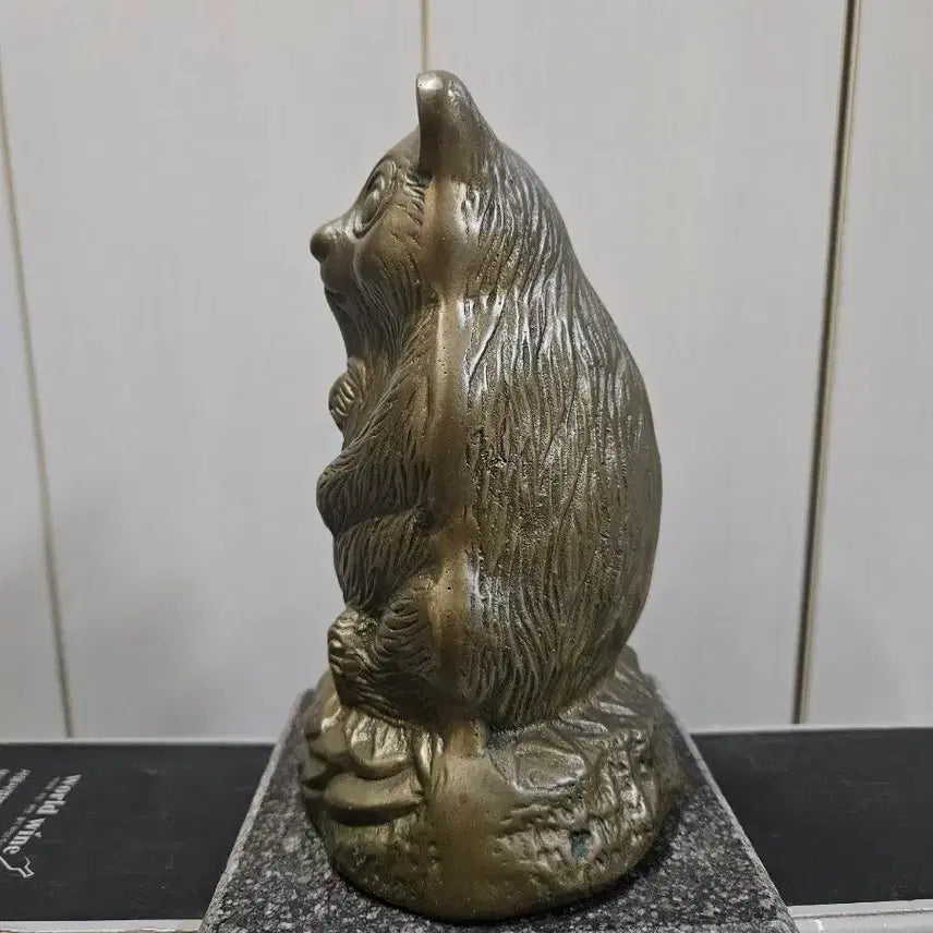 [BUNJANG] Bronze Panda Bear Statue / 판다 곰 동상
