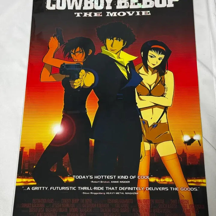[BUNJANG] Cowboy Bebop A3 Movie Poster / [박스포장] 카우보이 비밥 포스터 A3 영화 메가박스 천국의문
