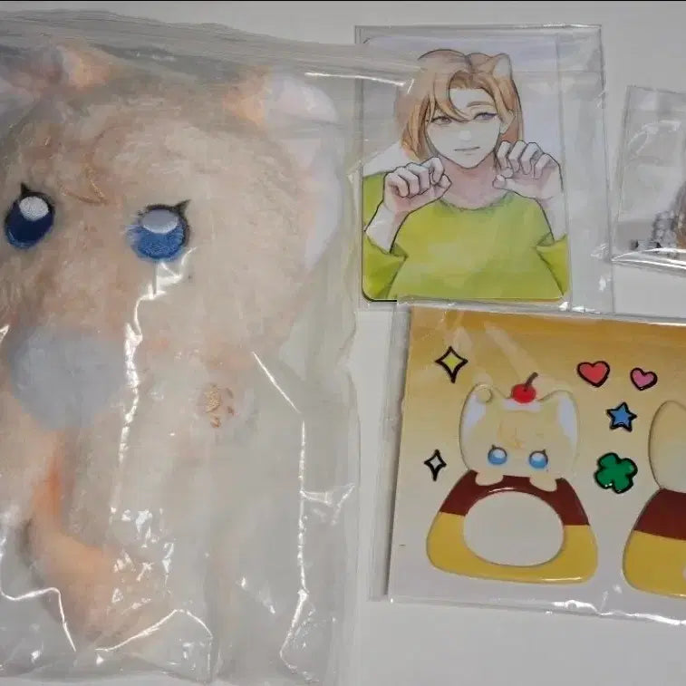 [BUNJANG] PLAVE Unofficial Doll (Chinomi) Bundle Set / 플레이브 비공식 인형(치노미) 양도