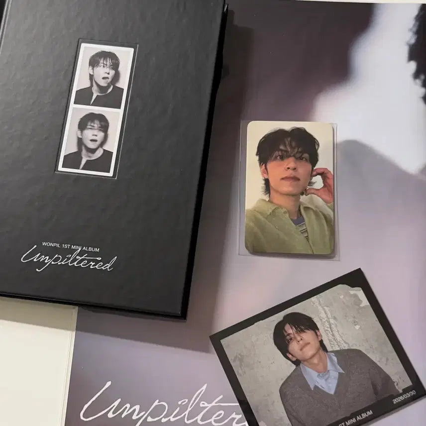 [BUNJANG] DAY6 Wonpil Unfiltered Album Bundle Set / 데이식스 원필 언필터드 앨범 특전 세트