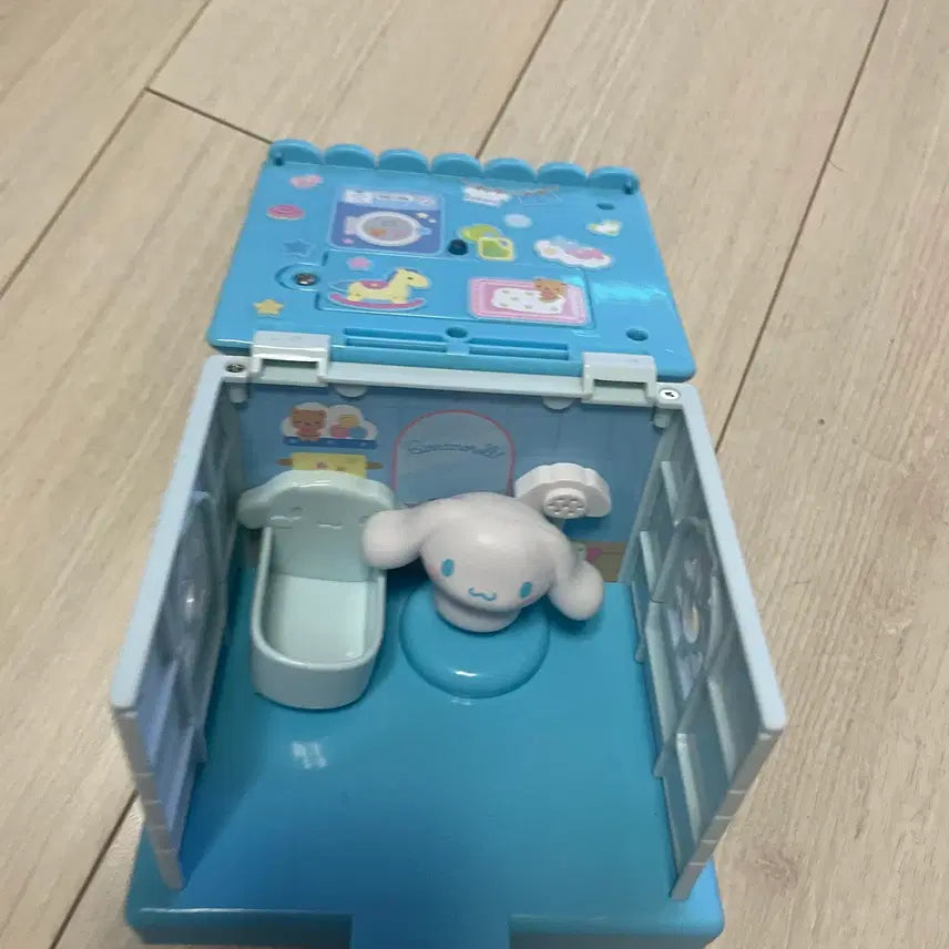 [BUNJANG] Sanrio Cinnamoroll Bubble Bathroom Figure House / 산리오 시나모롤 버블욕실 피규어 하우스 판매합니다.
