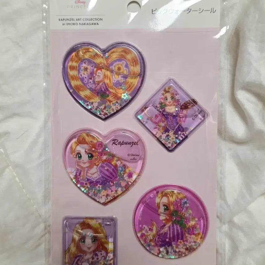 [BUNJANG] Disney Rapunzel x Shoko Nakagawa Art Collection Water Sticker / 디즈니 라푼젤 쇼코 나카가와 콜라보 아트 컬렉션 워터 스티커