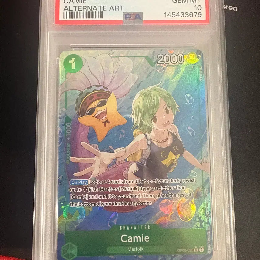 [BUNJANG] One Piece TCG Kaimi R-P OP06-025 PSA 10 Graded Card / 케이미 R-P OP06-025 psa10 판매합니다