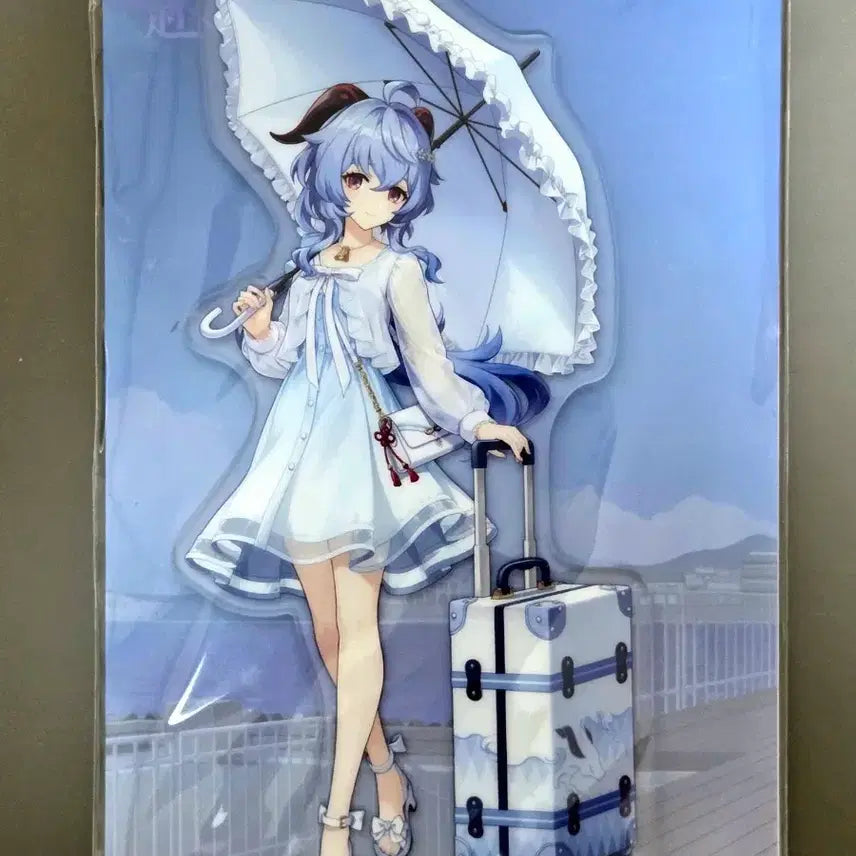 [BUNJANG] Genshin Impact Ganyu Acrylic Stand (Sealed) / 미개봉) 원신 공식 고요한 바다 여행 시리즈 감우 아크릴 스탠드