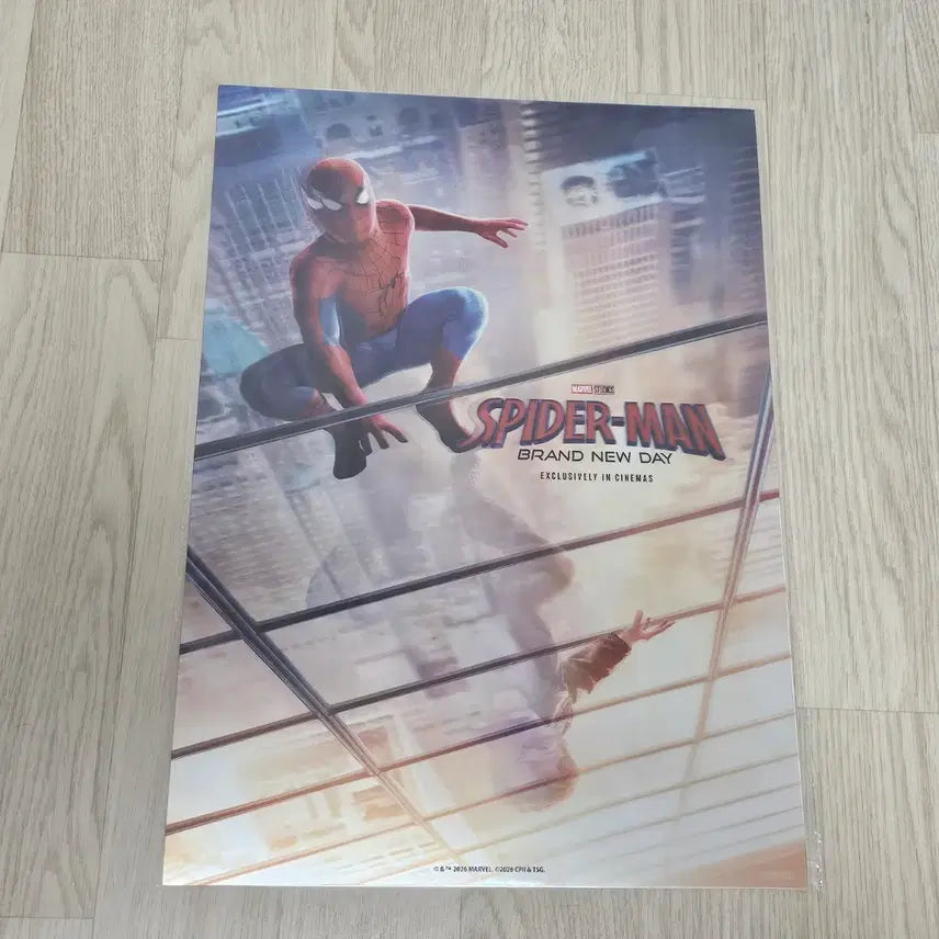 [BUNJANG] Spider-Man: Brand New Day Lenticular A3 Poster (Week 2 Special) / 스파이더맨 렌티큘러 포스터 브랜드 뉴 데이