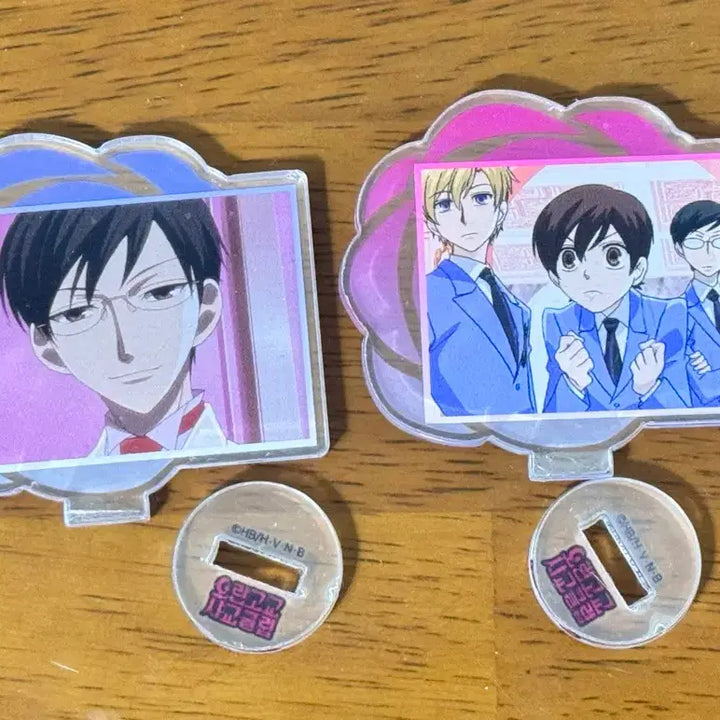 [BUNJANG] Ouran High School Host Club Acrylic Stand Set / 오란고교 아크릴 스탠드 2종