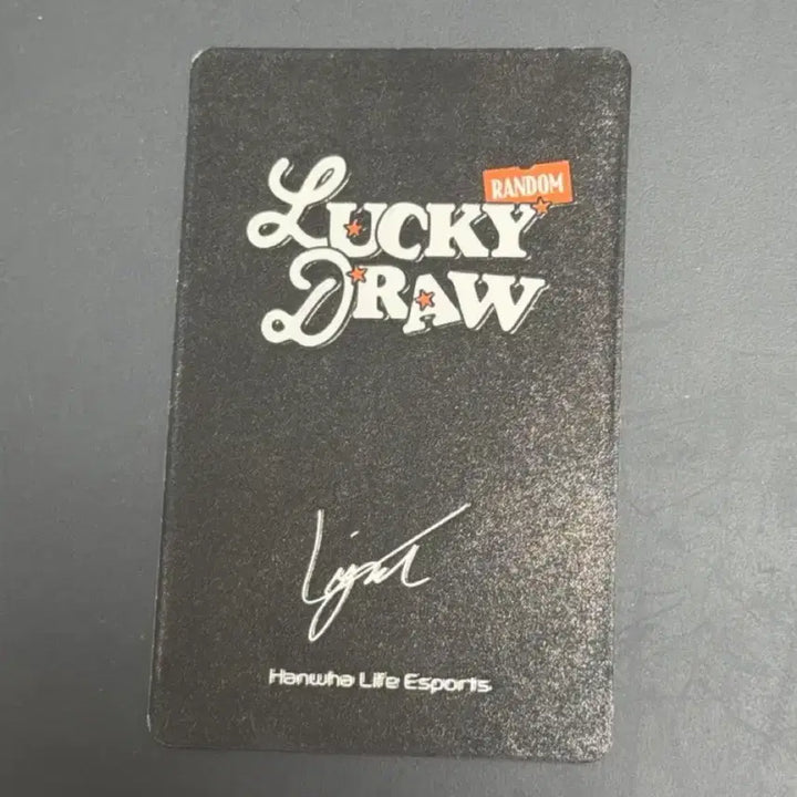 [BUNJANG] Hanwha Life Esports League of Legends Viper Lucky Draw Photocard / 한화생명e스포츠 리그오브레전드 바이퍼 럭키드로우 포카!