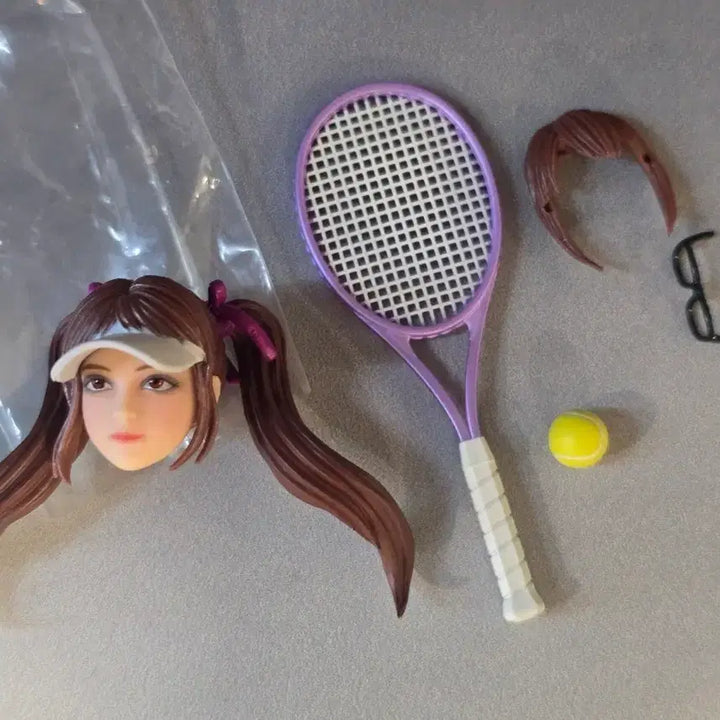 [BUNJANG] Sporty Girl Head for 1/12 Scale 6-Inch Figures / 1/12 6인치 sporty girl 헤드