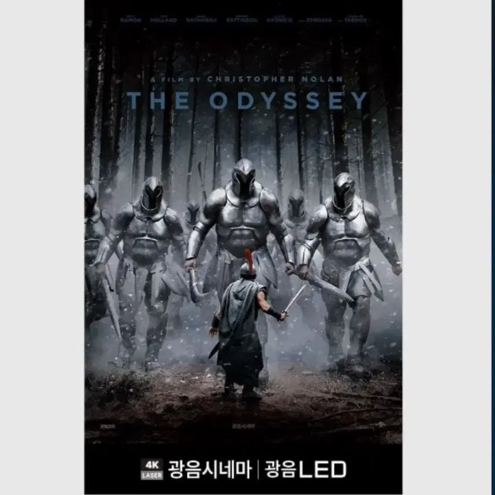 [BUNJANG] Odyssey Original Ticket, Film Poster, IMAX Poster, 4DX Poster / [오디세이] 광음/아이맥스/4DX 포스터/오리지널티켓