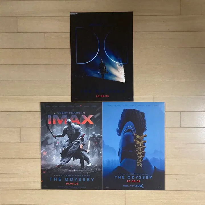 [BUNJANG] Odyssey Original Ticket, Gwang-eum Poster, IMAX Poster, 4DX Poster / [오디세이] 오리지널티켓/광음/아이맥스/4DX 포스터
