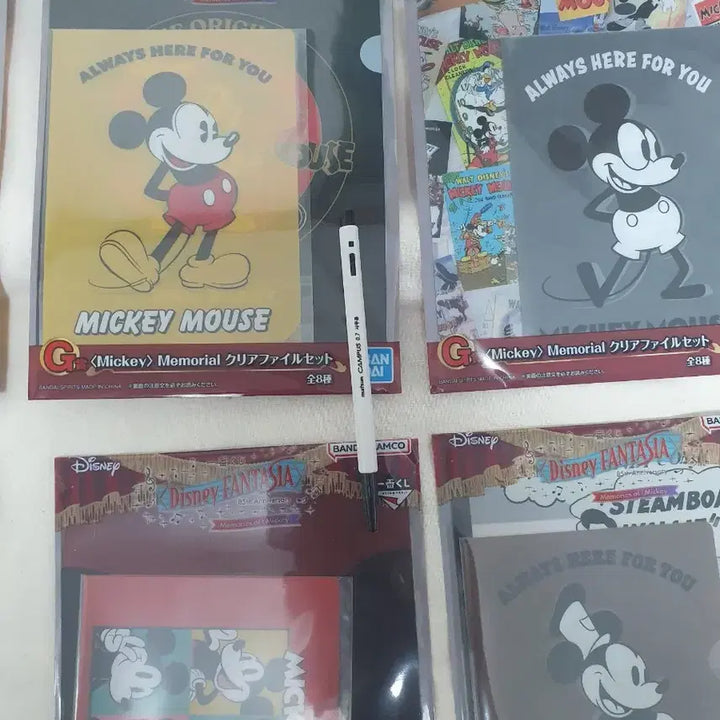 [BUNJANG] Disney Fantasia G Award Clear File Set (6 Types) / 디즈니 판타지아 g상 클리어파일 6종 세트