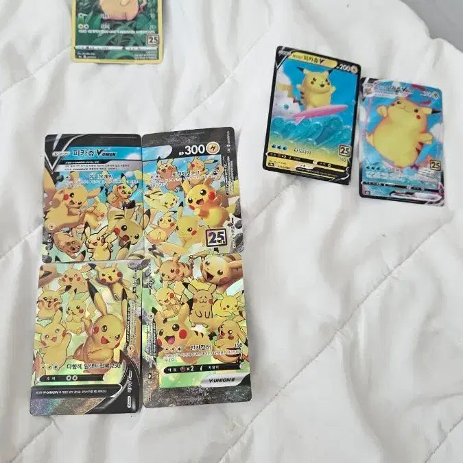 [BUNJANG] Pikachu 25th Anniversary Card Set / 피카츄 25 주년 다해서