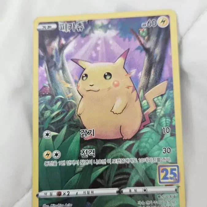 [BUNJANG] Pikachu 25th Anniversary Card Set / 피카츄 25 주년 다해서