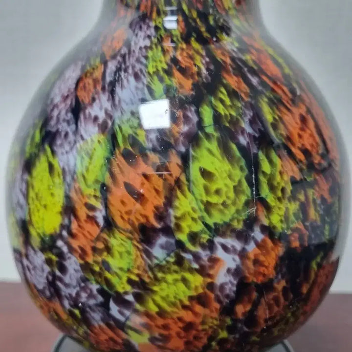 [BUNJANG] Japanese Art Glass Vase / 읿본 오사카 아트글라스(유리공예) 화병