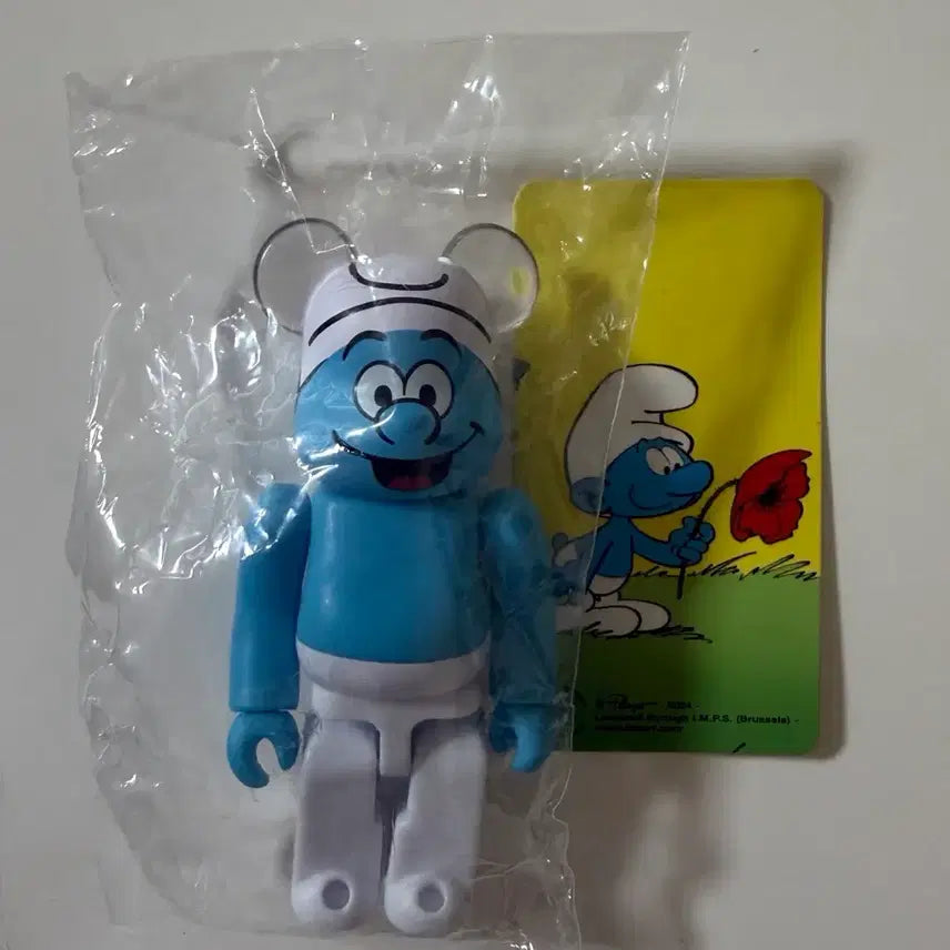 [BUNJANG] Bearbrick 49th Series Cute Smurf / 베어브릭 49탄 큐트 스머프