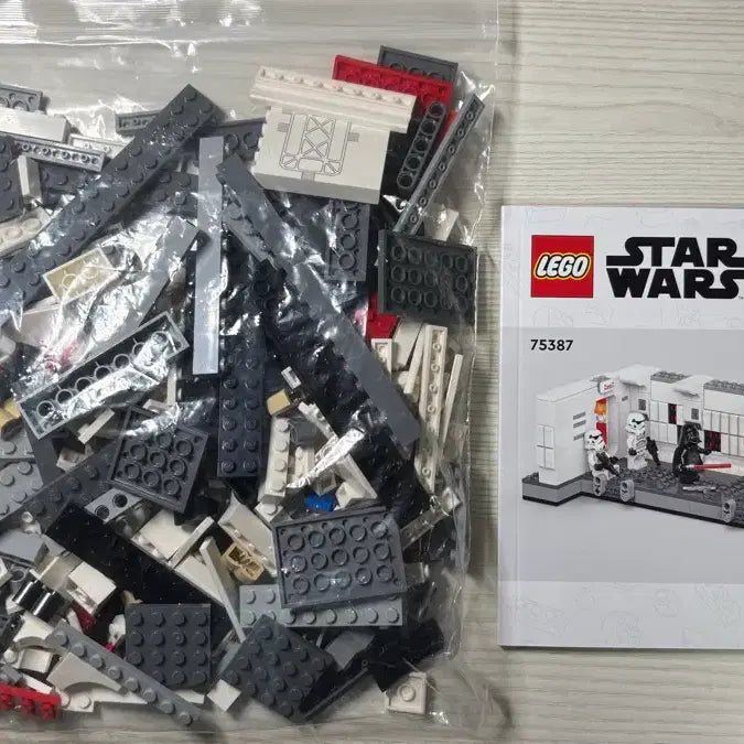 [BUNJANG] LEGO Star Wars 75387 - Bulk Bricks (Instructions &amp; Stickers Included, No Minifigures) / 레고 스타워즈 75387 벌크