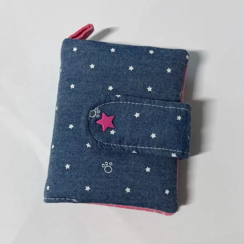 [BUNJANG] Mingnim Fabric Star 1-Tier Photocard Binder / 밍님 패브릭 별 1단 콜북 포카 바인더