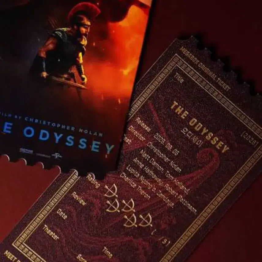 [BUNJANG] Dune: Part Two Dolby Cinema Poster + Original Ticket Set / 오디세이 돌비 포스터 + 오리지널 티켓 세트