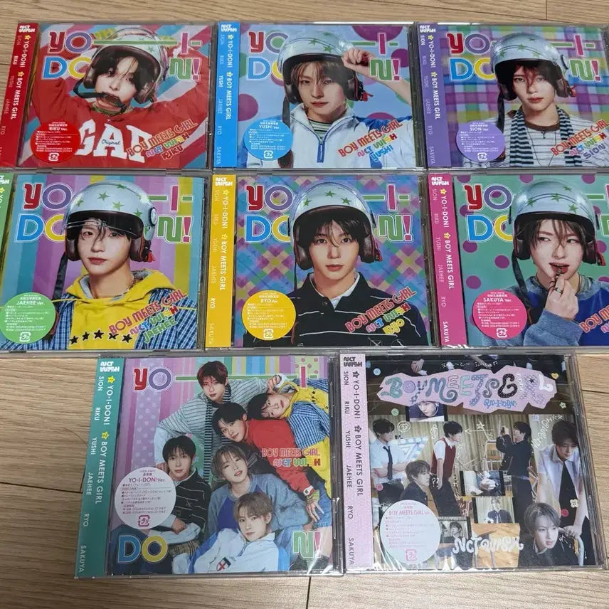 [BUNJANG] NCT WISH Yoizuna Yoizona Japan Album 8 Types Set (Sealed) / (미개봉 현물) 엔시티위시 요이돈 요이동 보밋걸 일본 앨범 8종 세트 리쿠 시온 유우시 사쿠야 재희 료