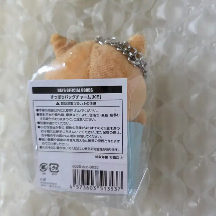 [BUNJANG] Day6 Japan MD Keyring Bag Charm / 데이식스 일본 MD 케 백참