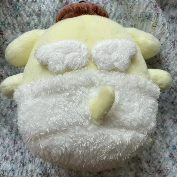 [BUNJANG] Sanrio Pompompurin Angel Plush Doll M Size / 고전 산리오 폼폼푸린 엔젤 누이구루미 m사이즈