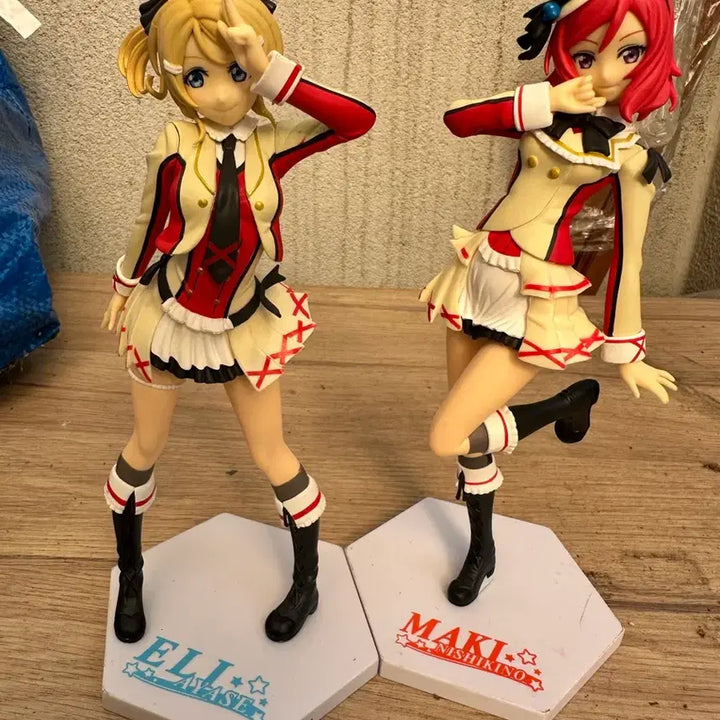 [BUNJANG] Love Live! Nishikino Maki &amp; Ayase Eli Figure / 러브라이브 니시키노 마키, 아야세 에리 피규어