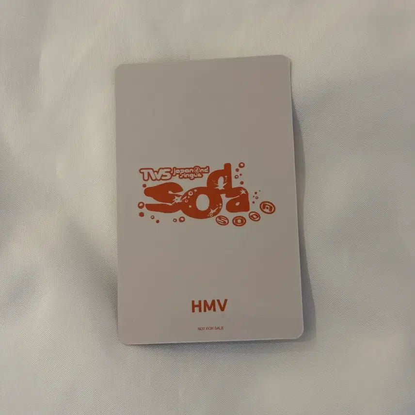 [BUNJANG] TWS Han Jin HMV Soda Soda Photocard / 투어스 한진 HMV 소다소다 포카 SODASODA 특전 포토카드