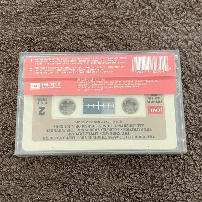 [BUNJANG] The Piano (1993) Original Soundtrack by Michael Nyman Sealed Cassette Tape / 90년대 영화 피아노 The Piano OST 마이클니만 영화음악 미개봉 카세트테이프