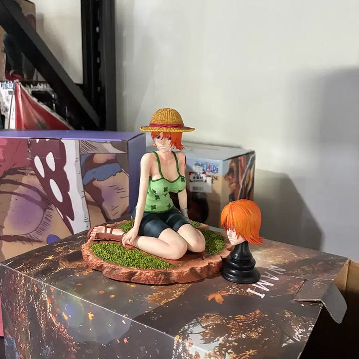 [BUNJANG] Dream Studio One Piece Nami Resin Statue / Dream 스튜디어 원피스 나미 레진 피규어