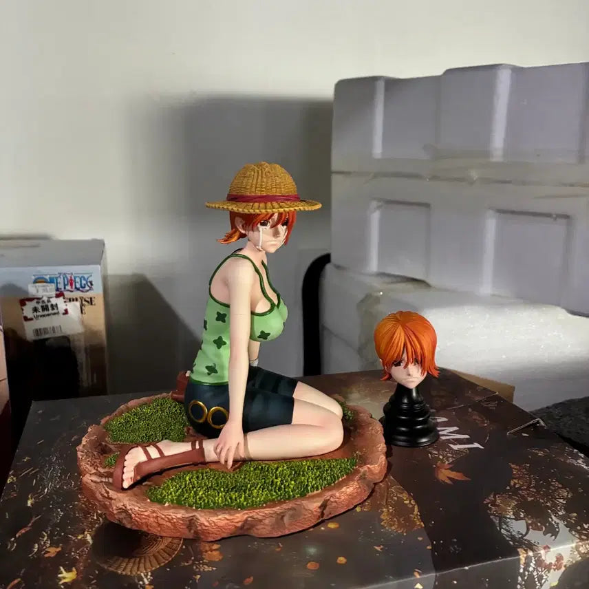 [BUNJANG] Dream Studio One Piece Nami Resin Statue / Dream 스튜디어 원피스 나미 레진 피규어