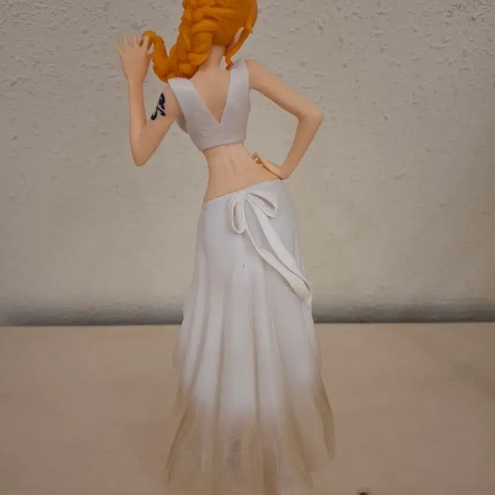 [BUNJANG] One Piece Nami White Dress Figure / 원피스 나미 피규어 화이트 드레스