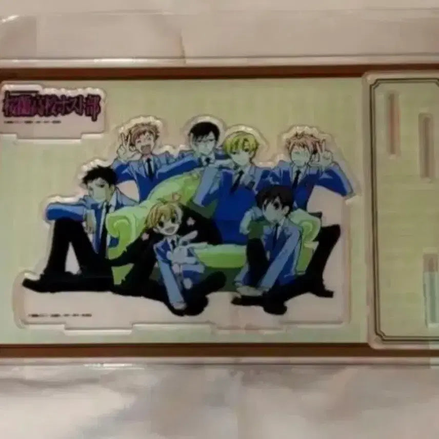 [BUNJANG] Ouran High School Host Club "Sakyo Club" Big Acrylic Stand Diorama / 오란고교 호스트부 사교클럽 빅 BIG 아크릴 스탠드 디오라마