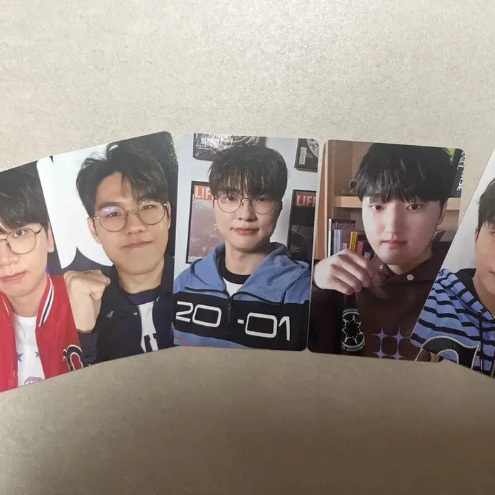 [BUNJANG] T1 Faker Photocard / 티원 (t1) 포토카드 도오페페케