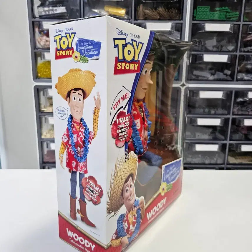 [BUNJANG] Thinkway Toy Story Hawaiian Woody Figure (Sealed) / 토이스토리 씽크웨이 하와이안 우디 팝니다.(미개봉)