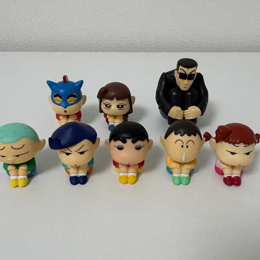 [BUNJANG] Crayon Shin-chan Machiboke Gacha Set / 짱구 마치보케 가챠 일괄 판매 흑곰 등 8개