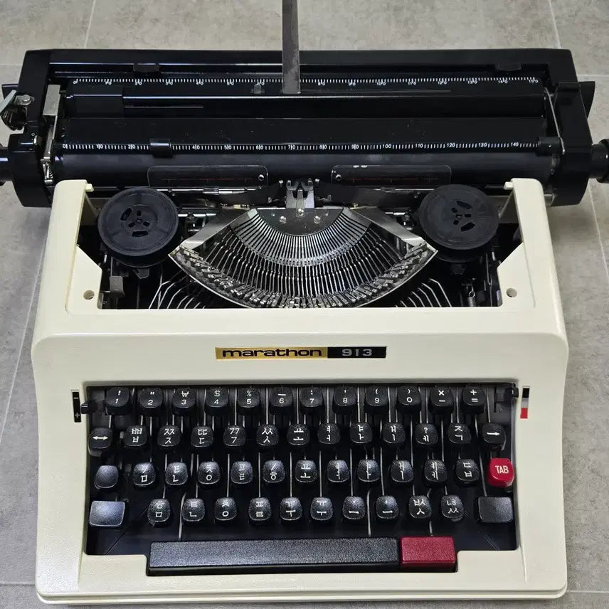 [BUNJANG] Marathon Korean Typewriter 4-Bank Keyboard / 마라톤 한글타자기 4벌식 913