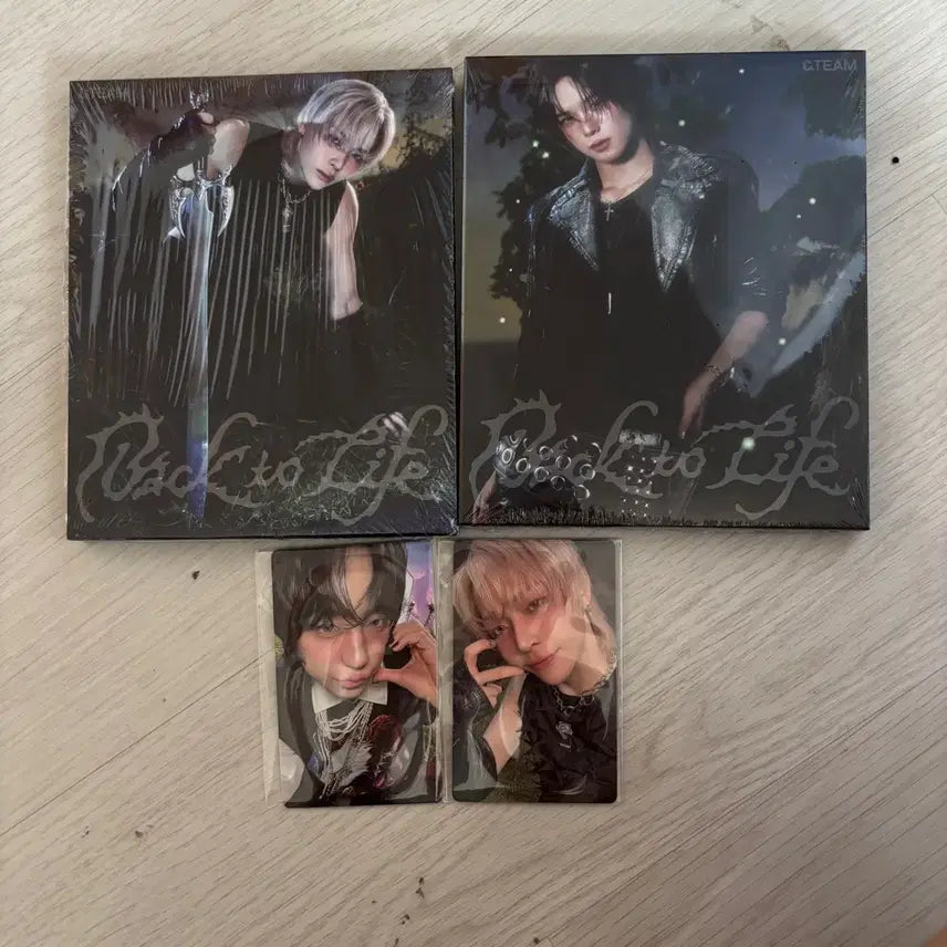 [BUNJANG] andTEAM Back to Life Album Photocard Set / Q.TEAM Back to Life 앨범 포토카드 2세트