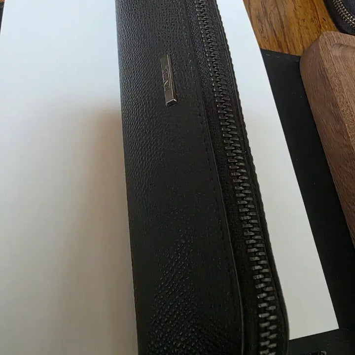 [BUNJANG] Tumi Premium Leather Pouch &amp; Kurudoka Wood Green 0.5 Bundle Set / TUMI 고급 가죽 파우치 &amp; 쿠루도카 우드 그린 0.5 일괄