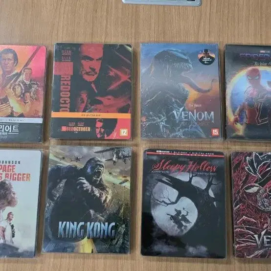 [BUNJANG] Patriot Red October Venom 3 Steelbook (Sealed) / 4k 스틸북 미개봉 패트리어트.붉은10월. 개별판매팝니다