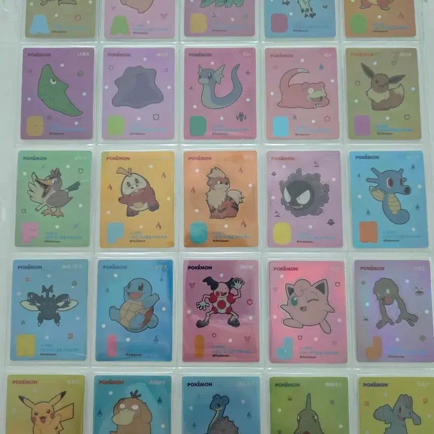 [BUNJANG] Lemona Pokemon Sticker Full Set (50 Types) / 레모나 포켓몬 스티커 50종 전종 팝니다.