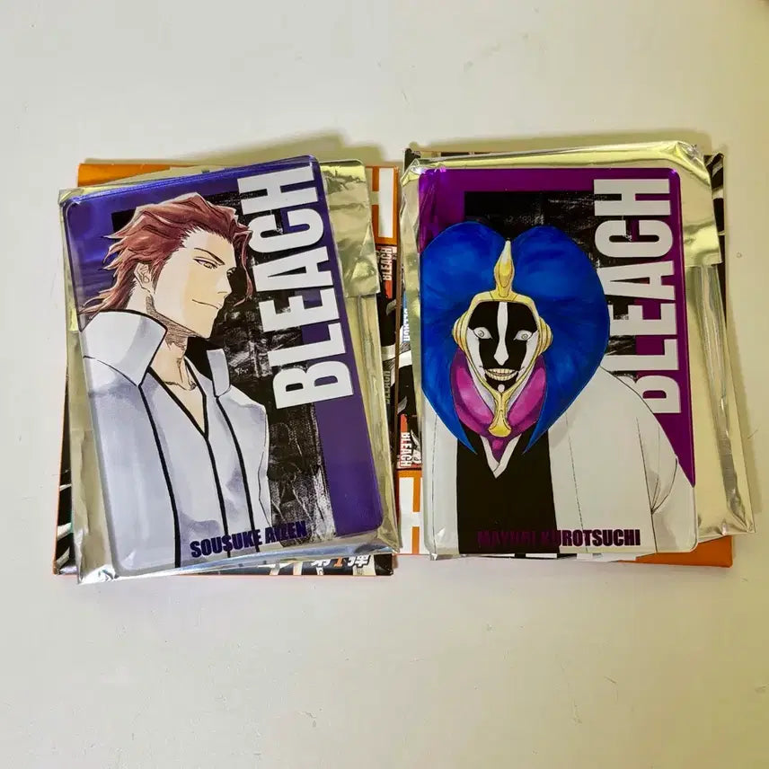 [BUNJANG] Bleach Aizen Mayuri Status Acrylic Set / 블리치 아이젠 마유리 스테이터스 아크릴 새상품 일괄