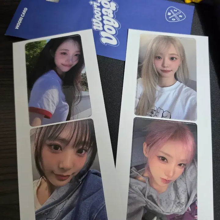 [BUNJANG] QWER Woori Bank Photocard Set / QWER 우리은행 포토카드 아워 보야지
