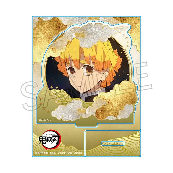 [BUNJANG] Demon Slayer Kimetsu no Yaiba Akaza Zenitsu Akylric Stand (Series 1) / 귀멸의 칼날 귀칼 뜬구름 아크릴 스탠드 1탄 - 아가츠마 젠이츠