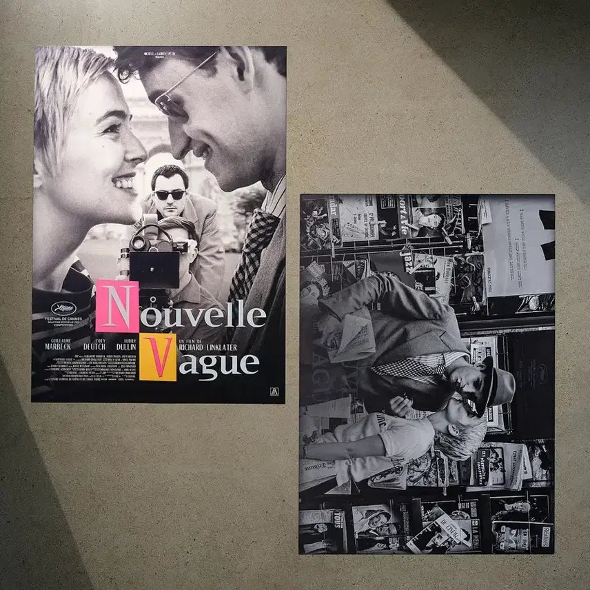 [BUNJANG] Nouvelle Vague Artgraphy A3 Movie Poster / [박스포장] 누벨바그 아트그라피 포스터 A3 영화 메가박스