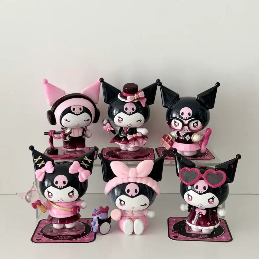 [BUNJANG] Kuromi Sparkling Idol Figure Top Toy / 쿠로미 탑토이 스파클링 아이돌 피규어