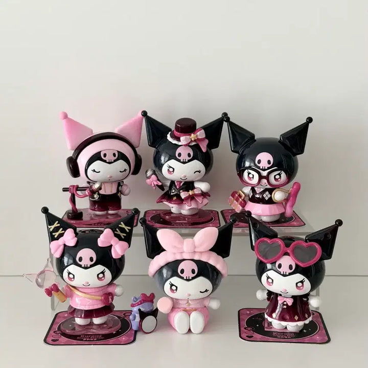 [BUNJANG] Kuromi Sparkling Idol Figure Top Toy / 쿠로미 탑토이 스파클링 아이돌 피규어