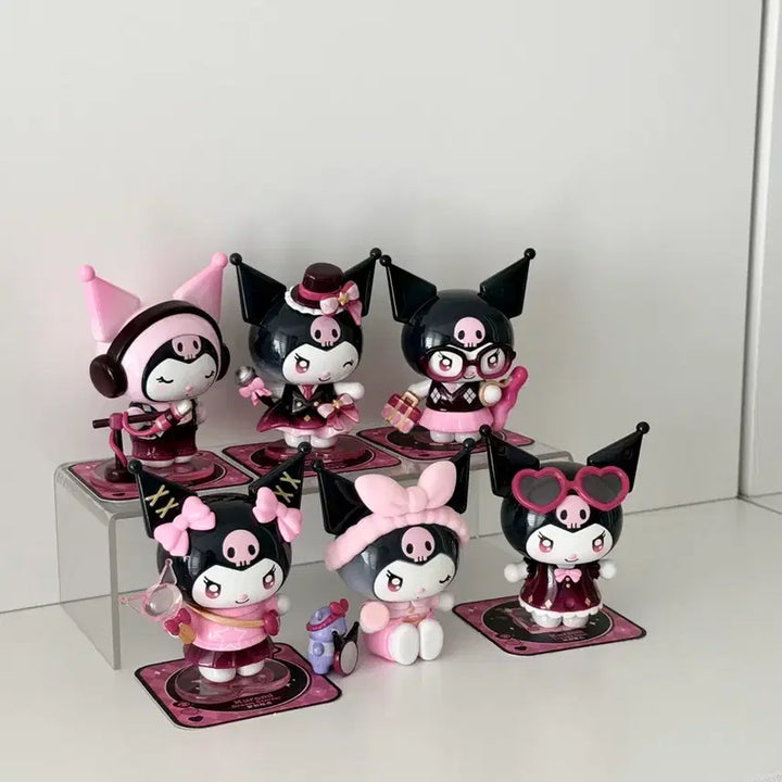[BUNJANG] Kuromi Sparkling Idol Figure Top Toy / 쿠로미 탑토이 스파클링 아이돌 피규어