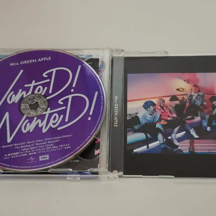 [BUNJANG] Mrs. GREEN APPLE Wanted! Limited Edition CD / WanteD! WanteD! 초회한정판 CD Mrs. GREEN APPLE미세스 그린애플 미세스그린애플